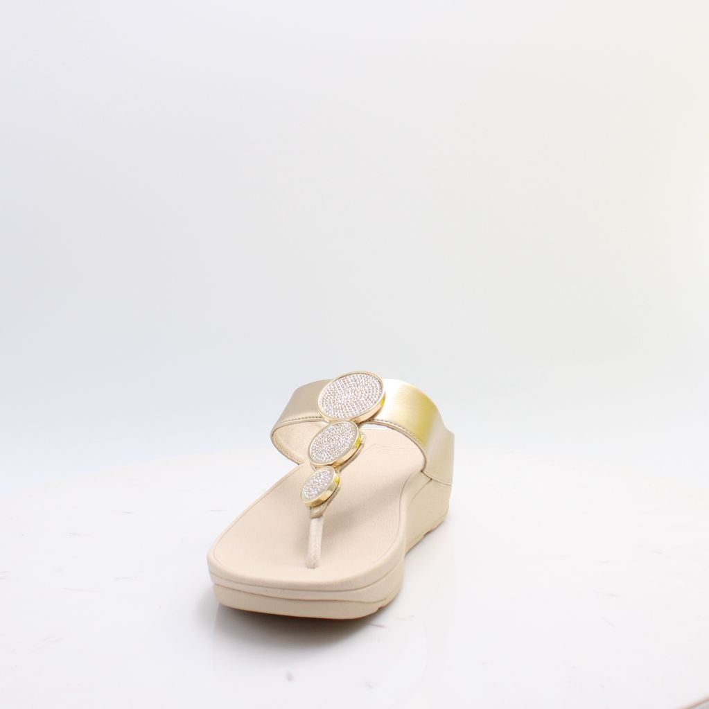 HALO BEAD-CIRCLE FLIPFLOP