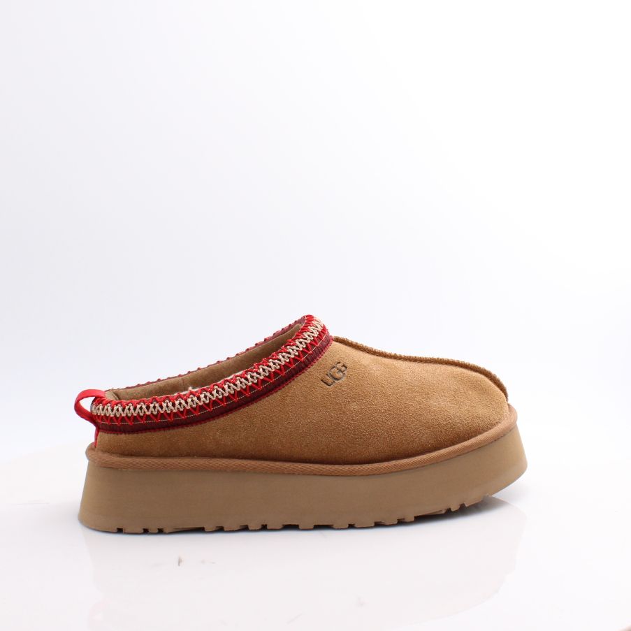 UGG Tazz chestnut suede platform slipper