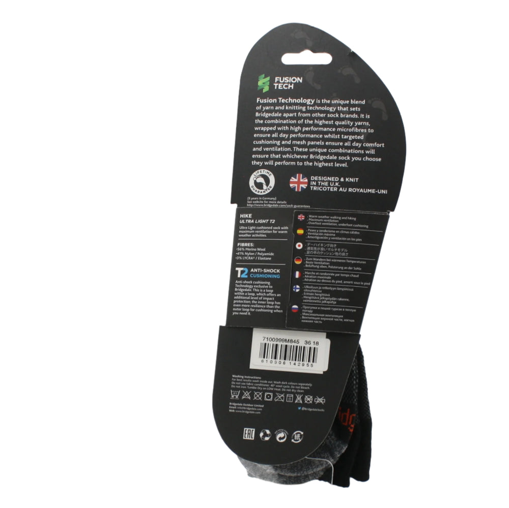 HIKE ULTRA LIGHT T2, Socks, Burton Mc Call ( Bridgedale), Logues Shoes - Logues Shoes.ie Since 1921, Galway City, Ireland.