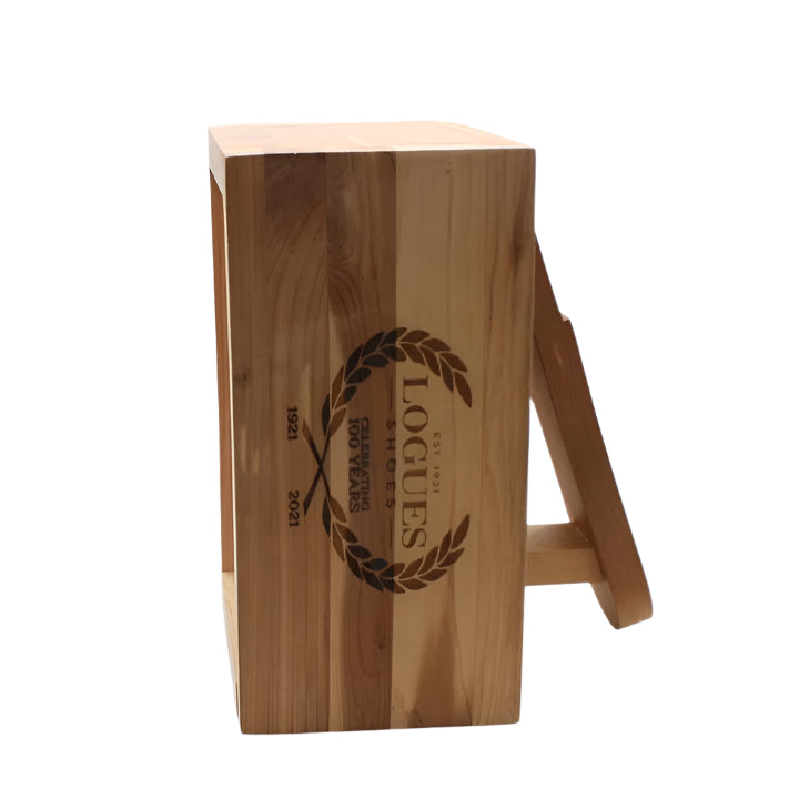 SMALL CEDAR BOX ( EMPTY ), Shoe Care, EURO LEATHERS, Logues Shoes - Logues Shoes.ie Since 1921, Galway City, Ireland.